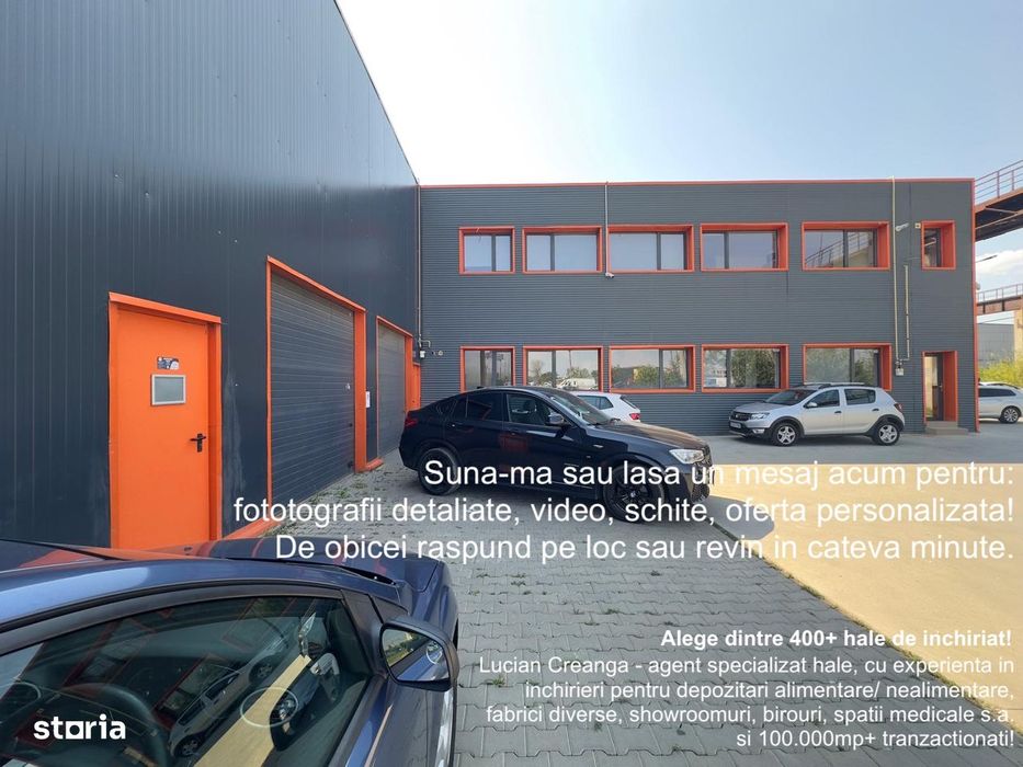 Hala productie, depozit, showroom 164mp, zona Piatra Chis