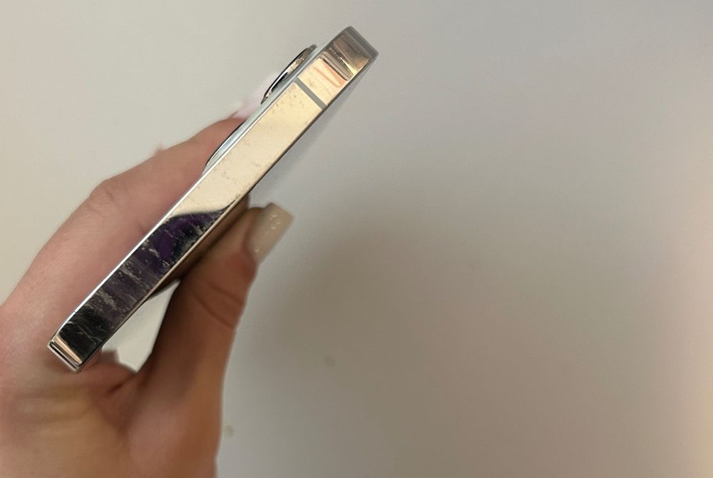 Telefon iPhone 12 Pro Max, White, 128GB, baterie 85%, Face ID