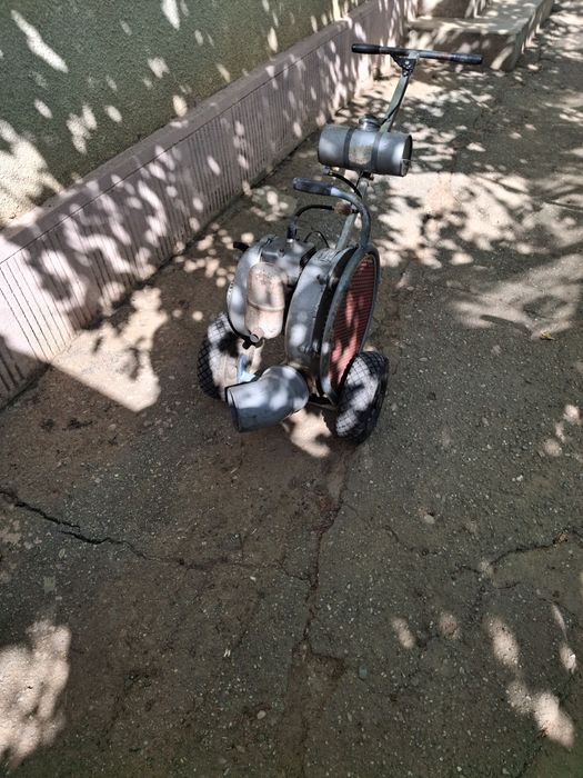 Suflanta frunze cu motor termic