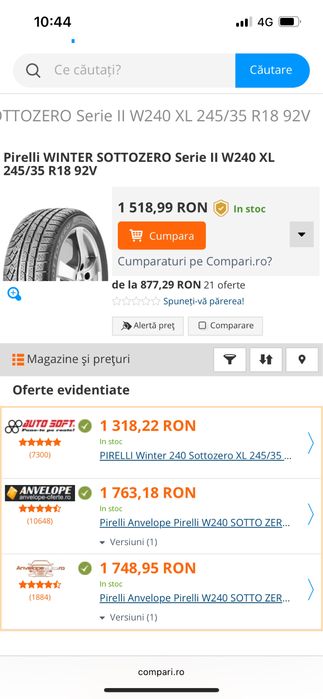 Anvelope Noi Iarna BMW Seria 1 F20 Msport Seria 2 245 35 18 &225 40 18