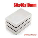 60x40x10mm неодимов МАГНИТ N52, magnet magnit neodimov магнит