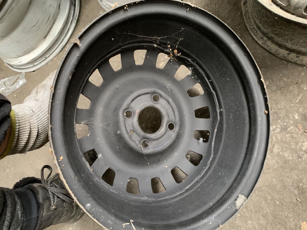 14” 4x100 5,5j Et39 D56,6 Оригинални Метални/Стоманени джанти за Опел.