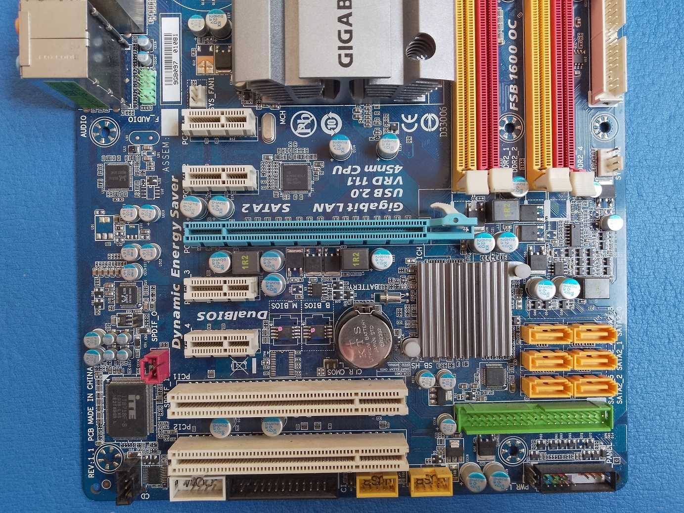 Дънна платка Gigabyte GA-EP43-UD3L (rev. 1.1) s.775, DDR2 1200+