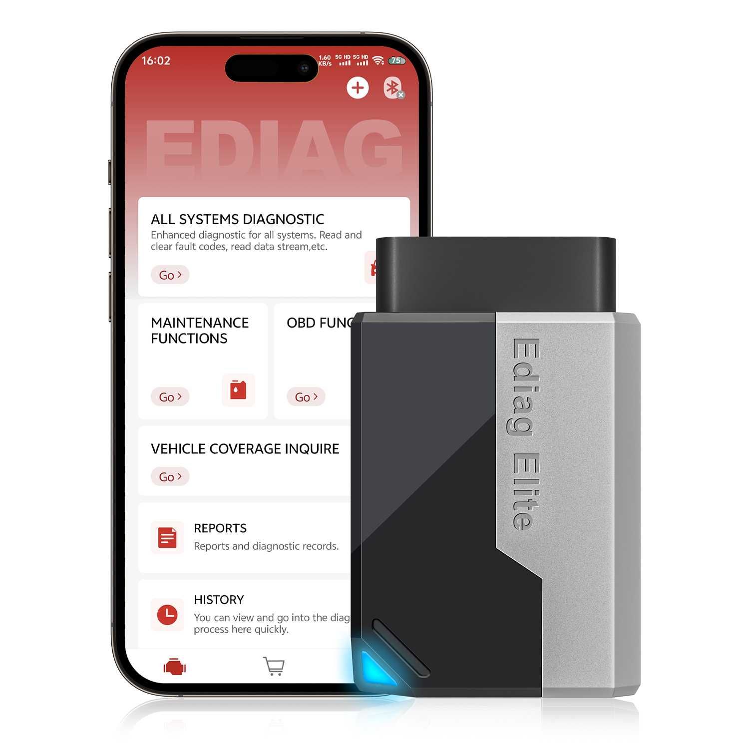 EDIAG ELITE 2025 Автодиагностика БЕЗ такси за абонамент!!