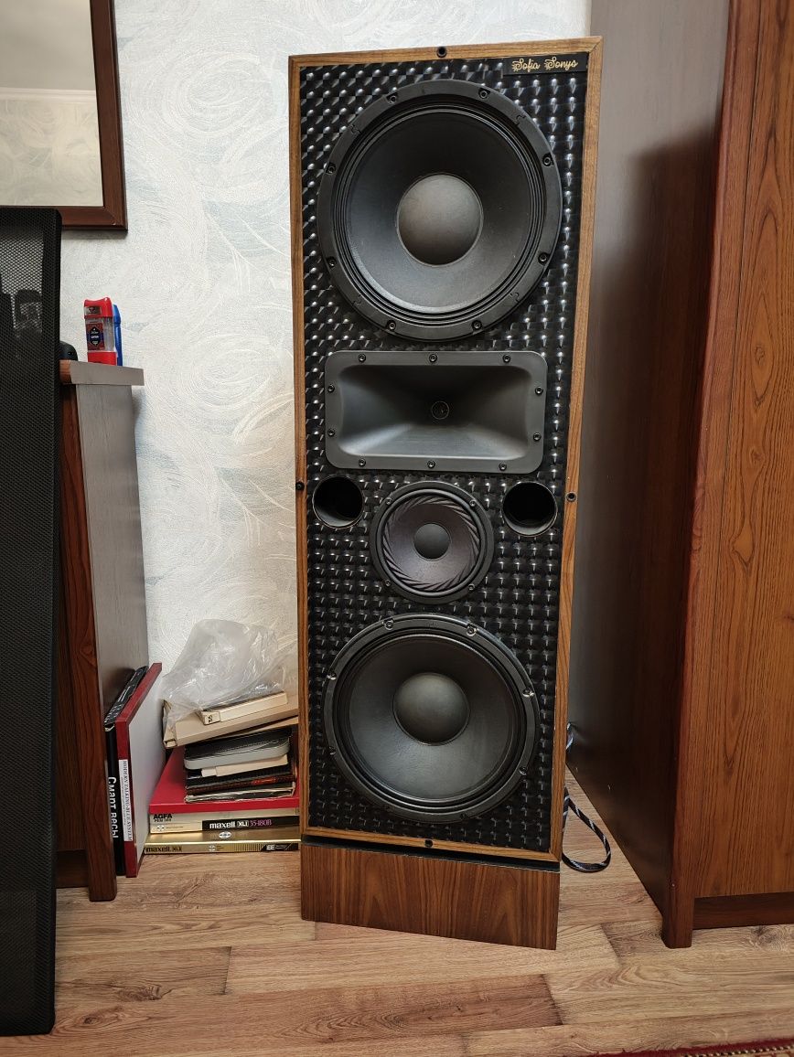 Напольная акустика, Sonus Faber, Sansui C65 и S90.