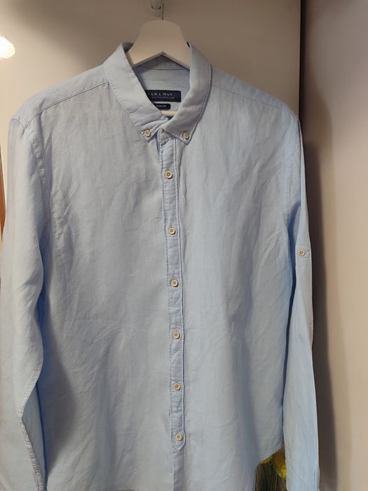 Zara Man- Slim Fit 54%Linen 46%Cotton