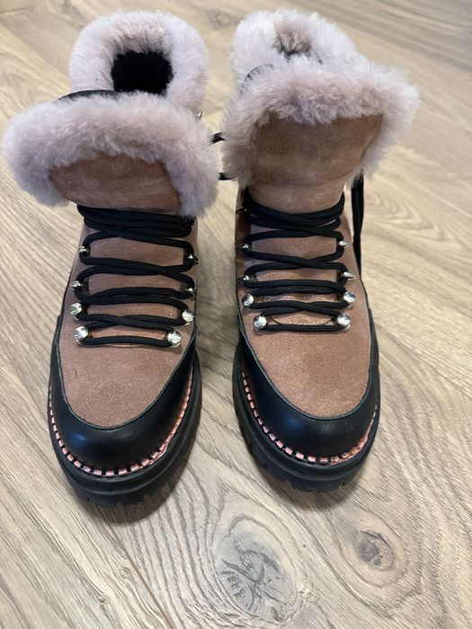 Ghete Benvenuti piele si blanuta, 38