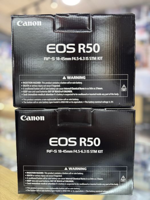 Canon EOS R50 kit RF 18-45mm f/4.5-6.3 IS STM