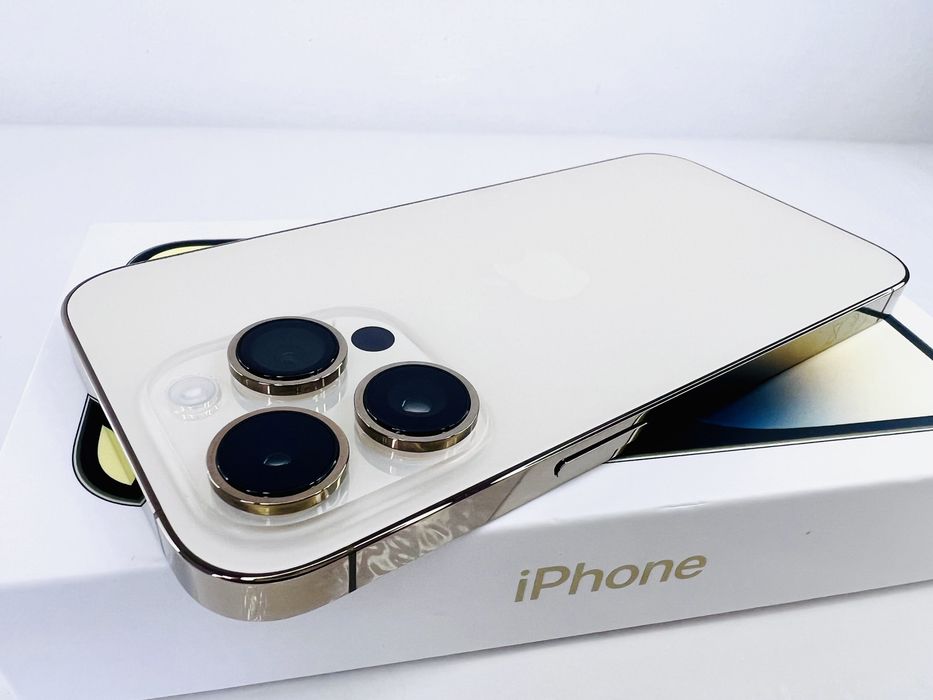Apple iPhone 14 Pro 128GB Gold Отличен! Гаранция!