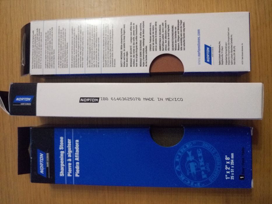 Камък за заточване Нортън Индия / Norton India Oilstone