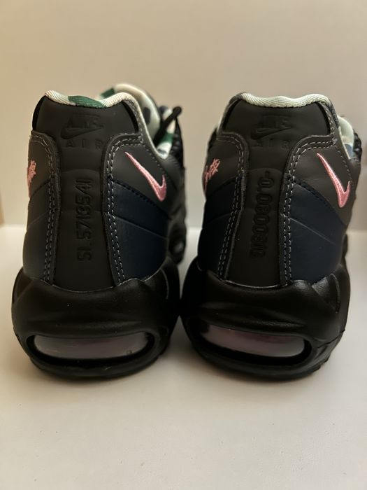 Nike Air Max 95 SP Corteiz Pink Beam - Adidasi de sport negri si mov