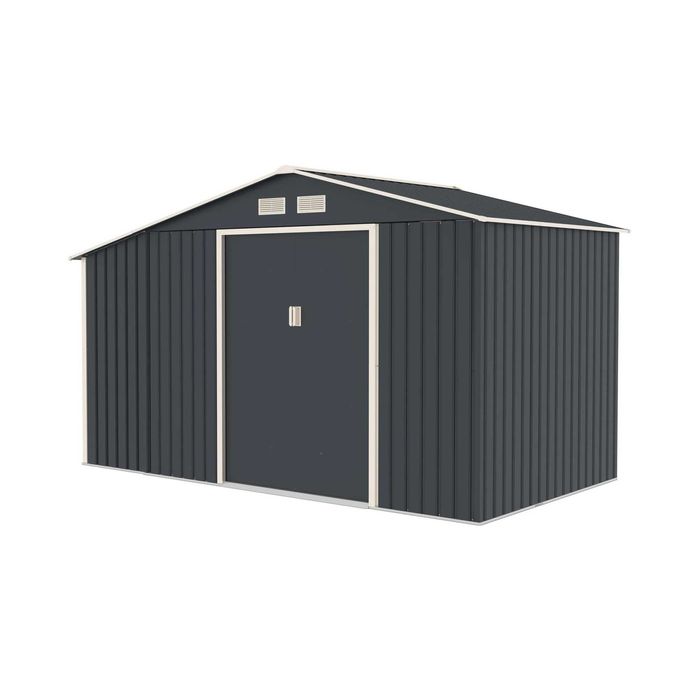 Casuta / magazie premium metalica pentru gradina, Klugmeister Luke B