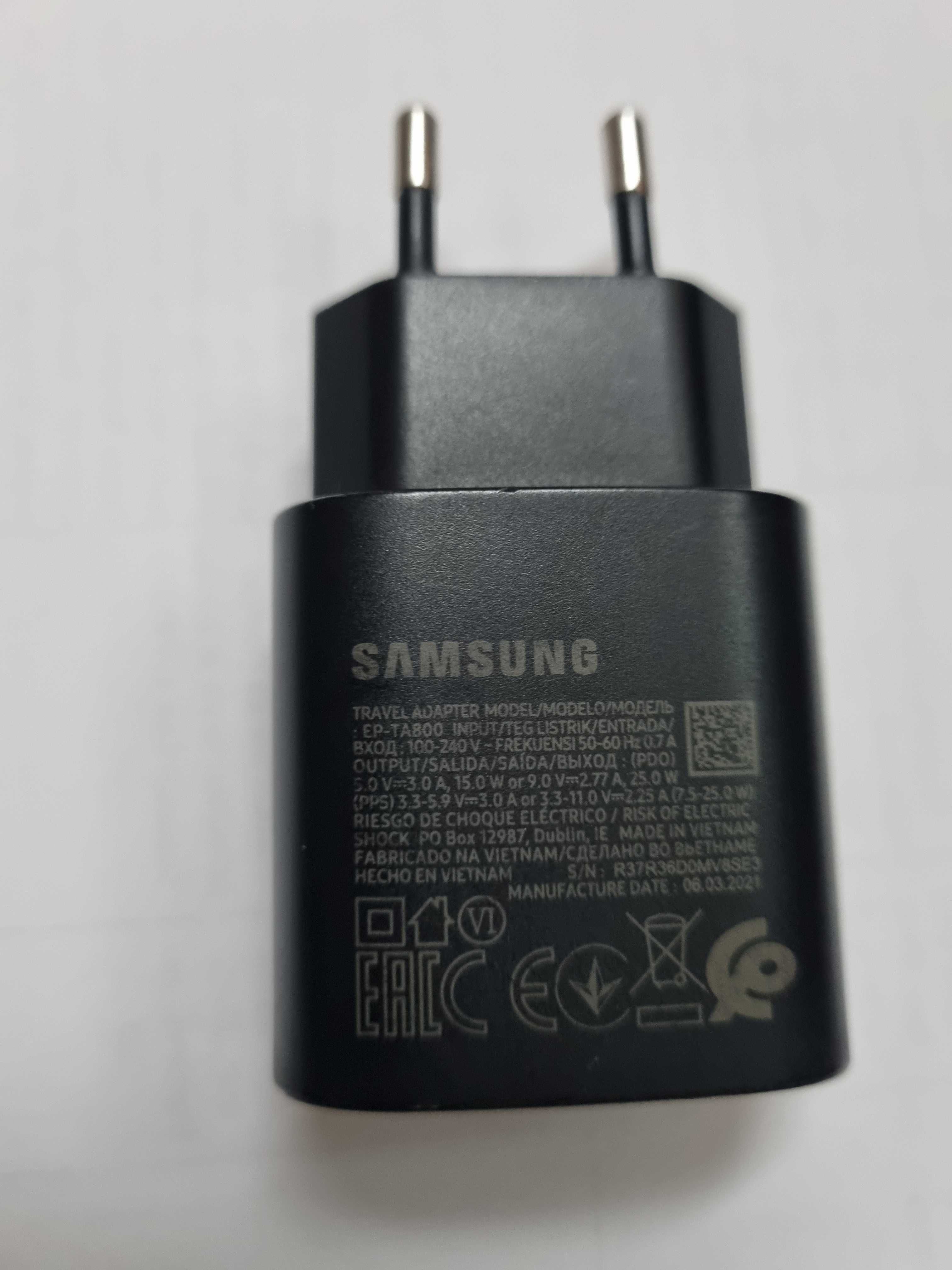 Încărcător Samsung, Super Fast Charging, original. Nou.