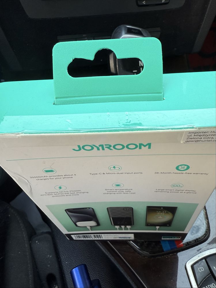 Baterie Externa Portabila Joyroom NOUĂ 22,5w 20000mah