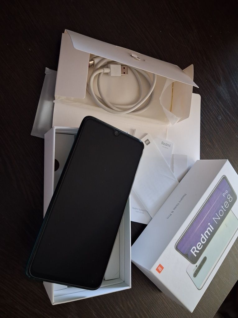 Redmi note 8 pro 6/128 gb. Идеальное состояние. Полный комплект.