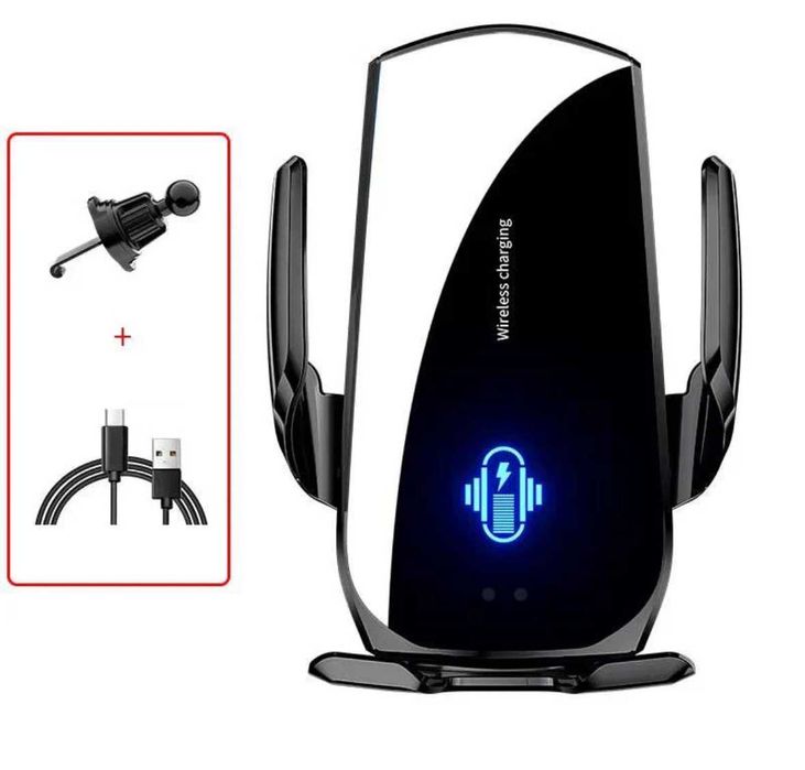 Безжично Магнитно Зарядно и Стойка за Телефон