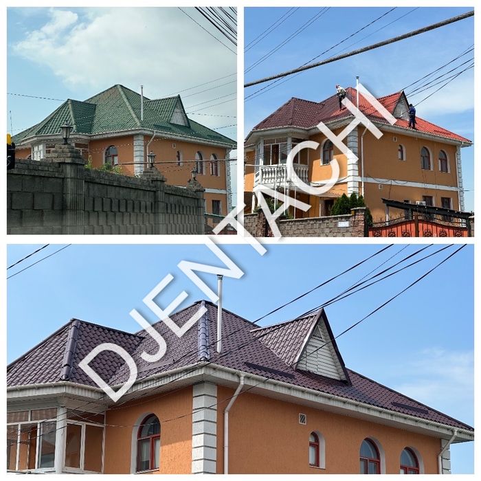 Маляры, покраска кровли, покраска крыши, заборов