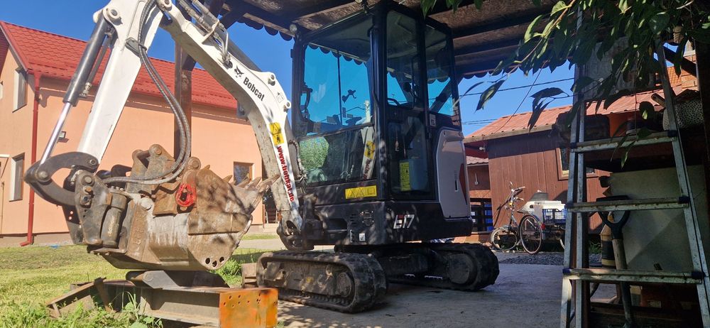 Miniexcavator Bobcat e17 powertilt Radlinger