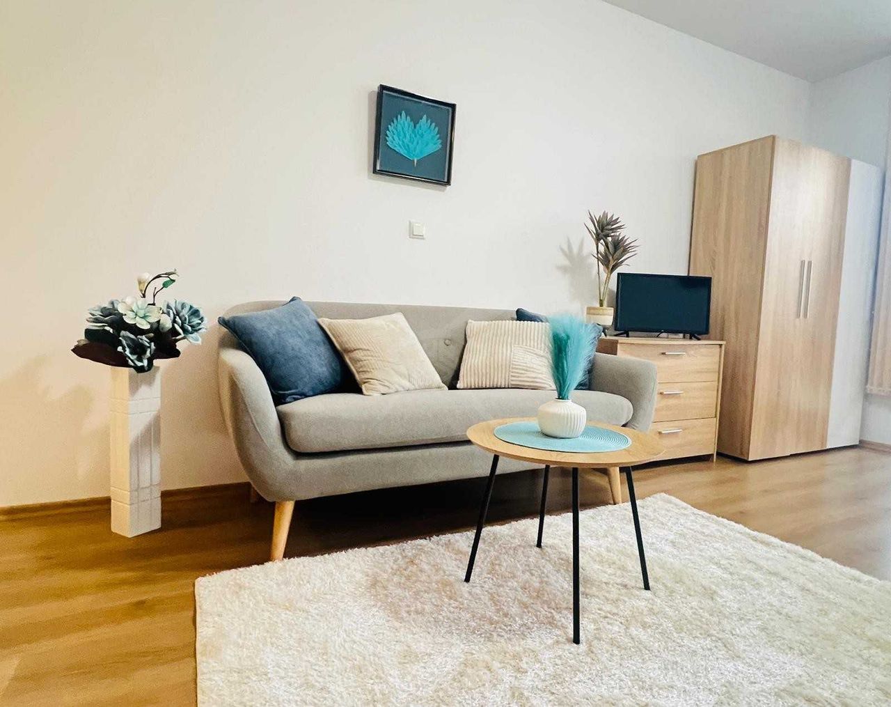Продава се Едностаен апартамент в с. Равда, Област Бургас - 43 кв.м за 1510 €/кв.м - Снимка #1