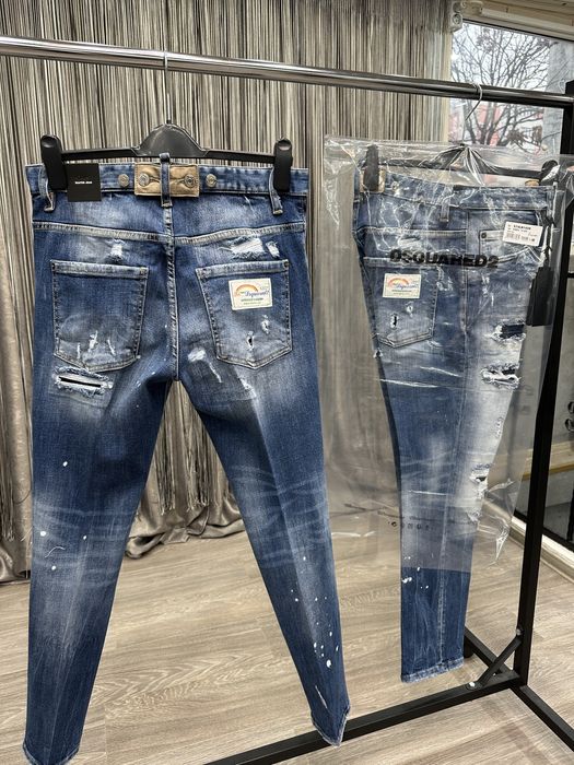 Blugi Dsquared2. Made China. Gama luxury!