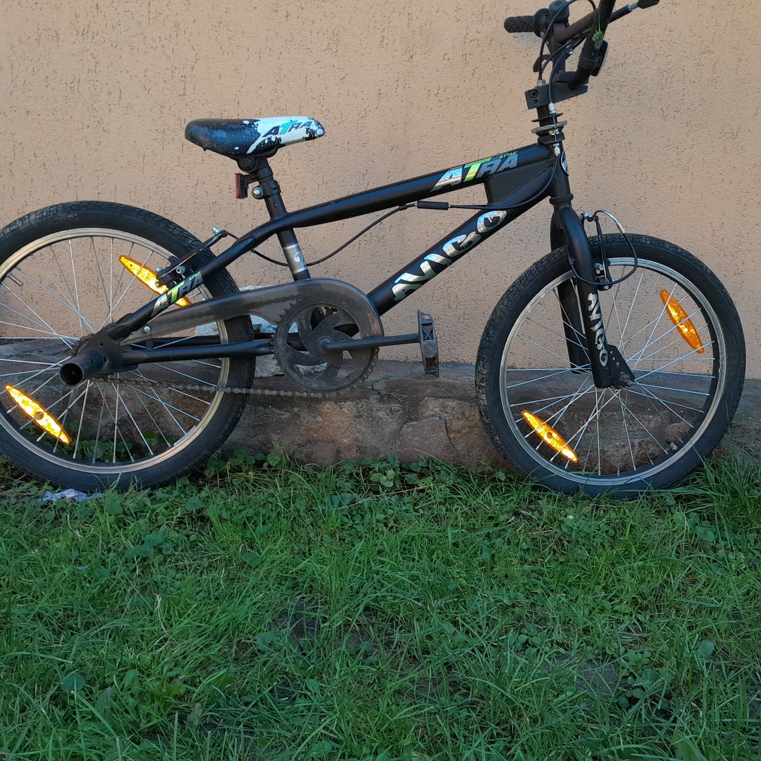 Bicicleta BMX negru