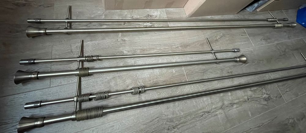 Galerie metal- Alamă pentru perdea și draperie