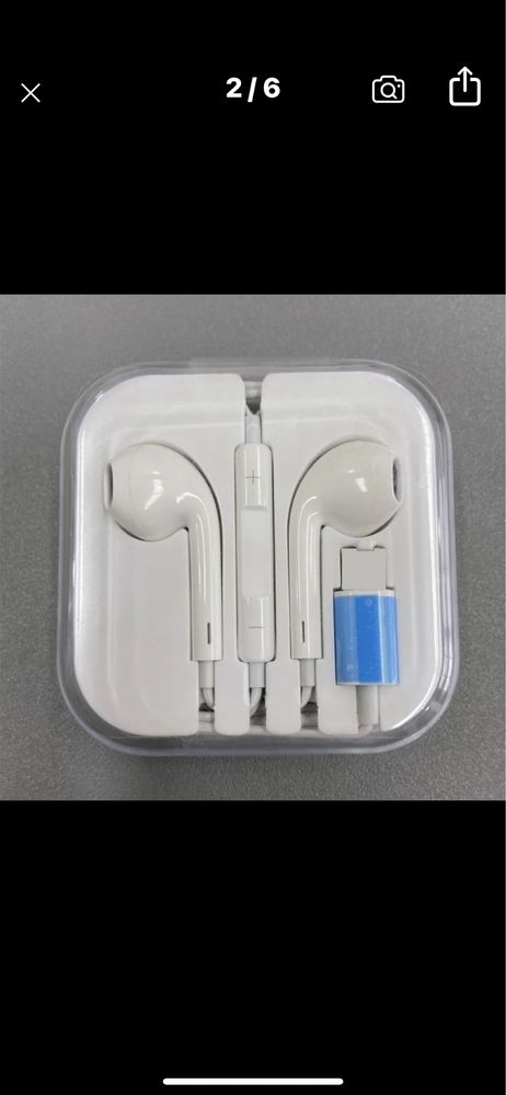 НАМАЛЕНИ!!!Слушалки EarPods Apple за iPhone Айфон  след 7-ма генерация