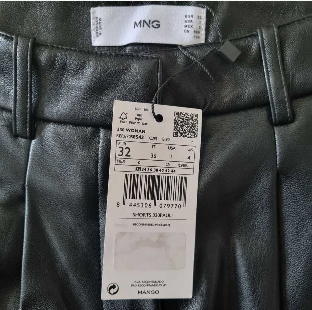 Pantaloni scurti semipiele mango nou