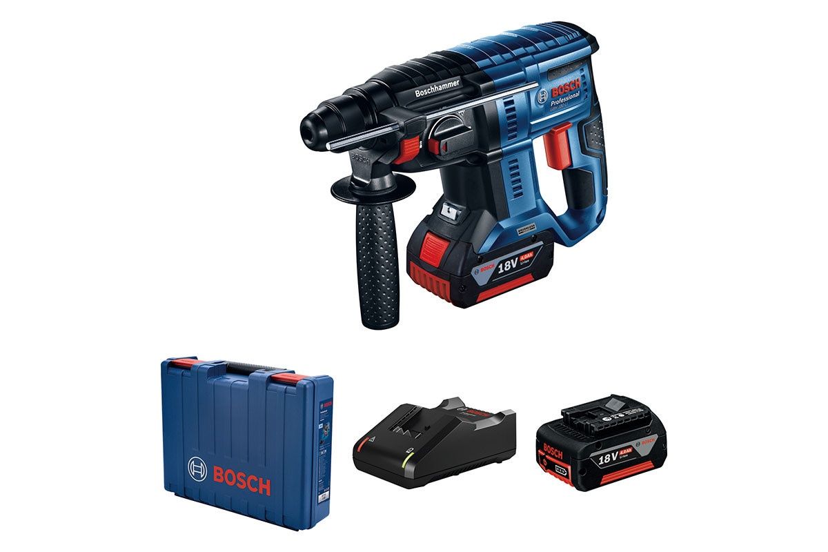 Перфоратор Bosch GBH 180 Li 2x4,0 Ah