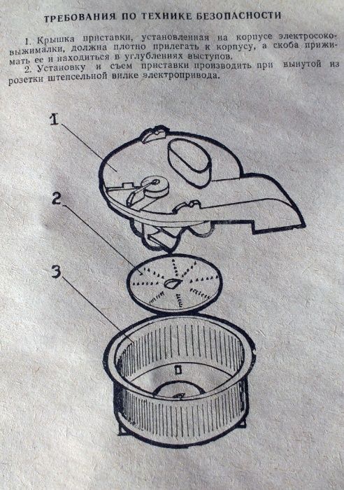 Приставка (запчасть)к электросоковыжималкам(новая)