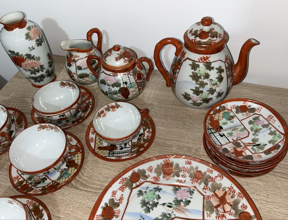 set ceramică japonez