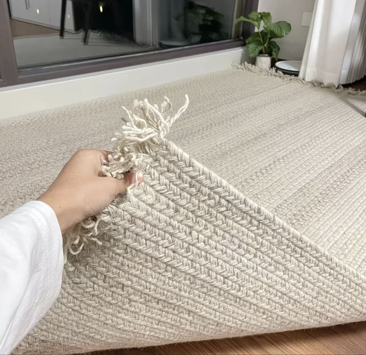 шерстяной ковер ручной работы