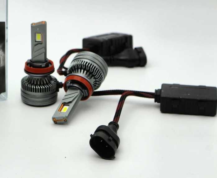 LED крушки за фарове H8/H9/H11 - BRILUMI ZENITH - 200W - CANBUS 6000K