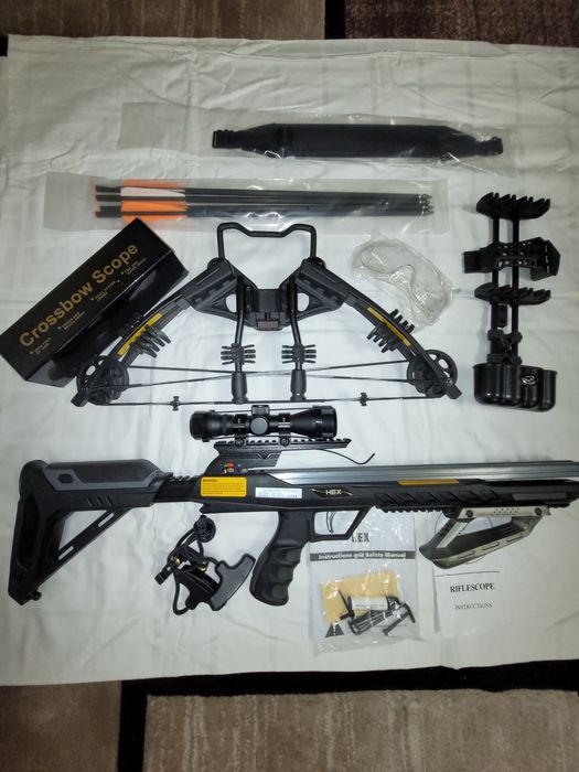 Arbaletă HEX 400 Black.