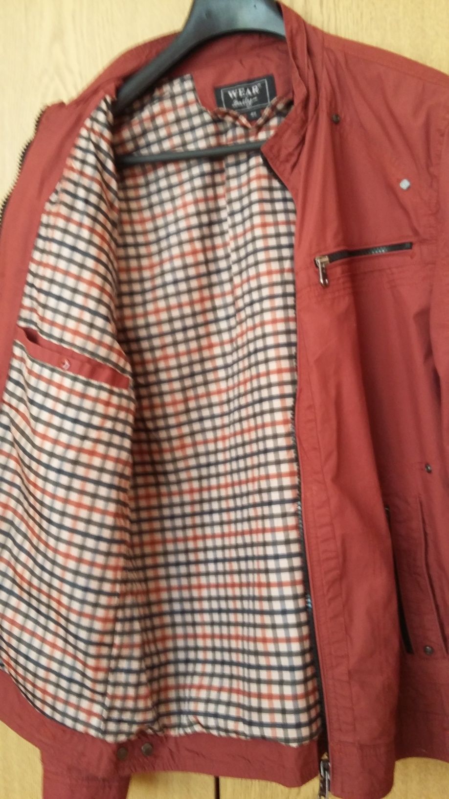 Качествено мъжко яке  за пролет и есен, спортно, с оригинална подплата