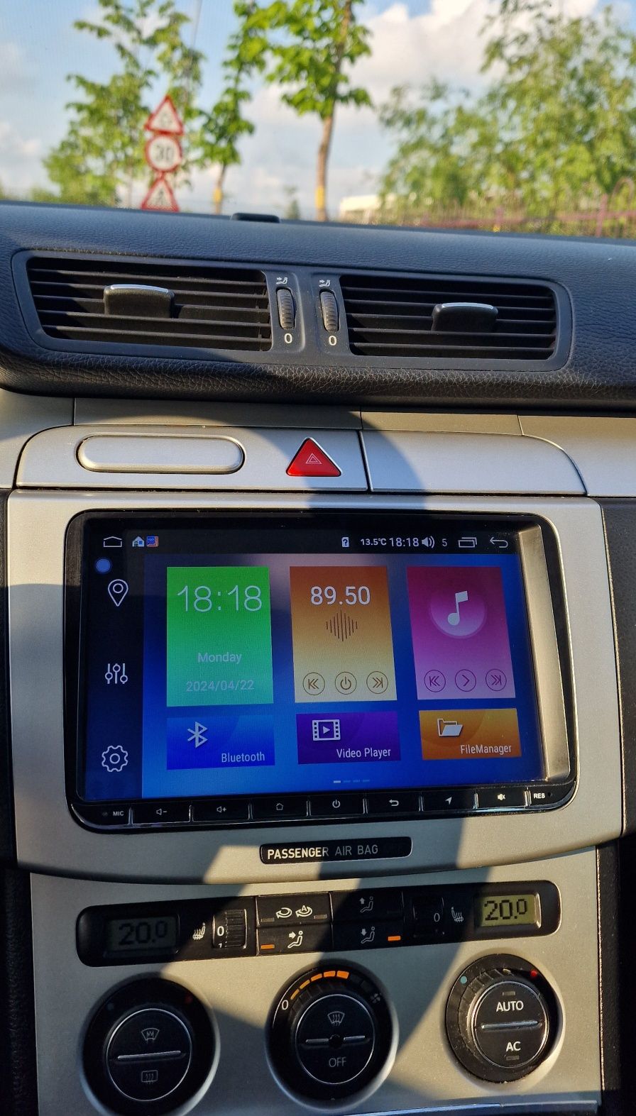 Navigatie, 9", android 10, 2gb ram, 32 gb rom, octa core, VW Passat B6