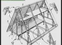 Vindem si construim case din structura de lemn si cabane stil A Frame,