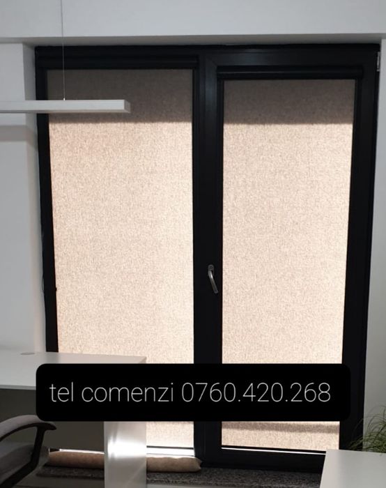 Jaluzele verticale/ Rolete textile simple si casetate