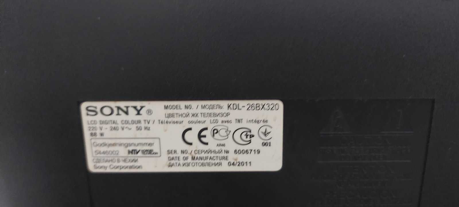 LCD телевизор Sony KDL-26BX320. 26инча