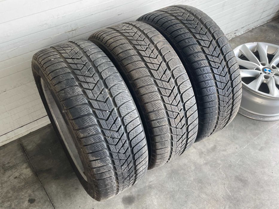 Jante originale 18" Bmw X3 F25/X4 F26 style 307 cu 3 anvelope iarna