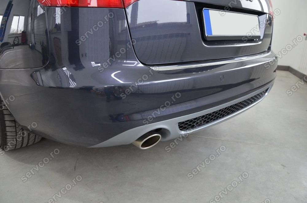 Prelungire difuzor bara spate Audi A6 C6 4F Facelift 2009 2011 Sline