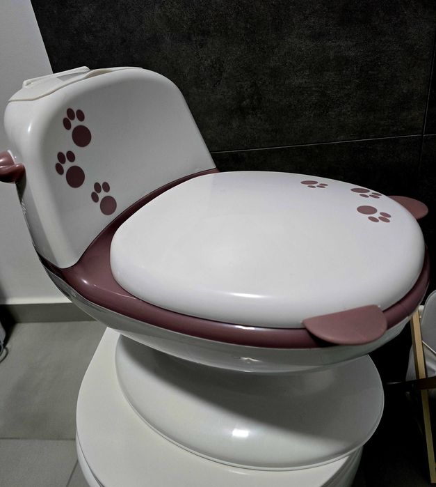 Vand toaleta pt. copii cu sunet de tras apa