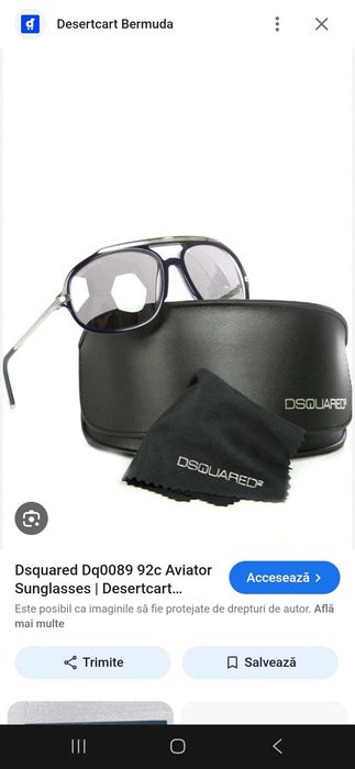 ochelari soare Dsquared D2  DQ0089 Aviator