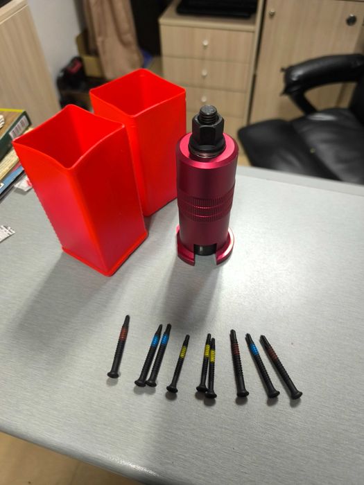 ключарски инструмент ТИРБУШОН за издърпване на патронници