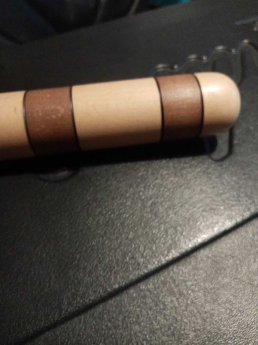 Бухалка от 90 те години, парен бук, 60 см, 1 кг.