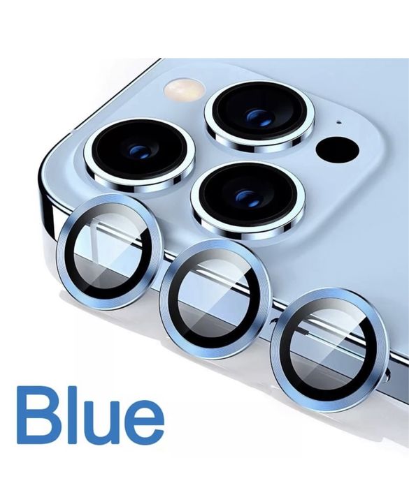 Iphone 14/15/16/17/PRO/MAX PLUS AIR Folie Sticla Camera 3 in 1 Rainbow