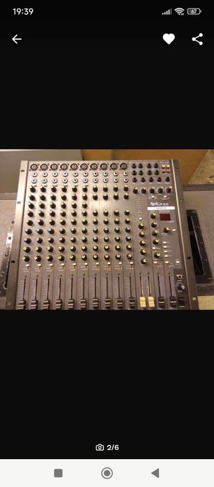 Пулт и колони  2x 1000