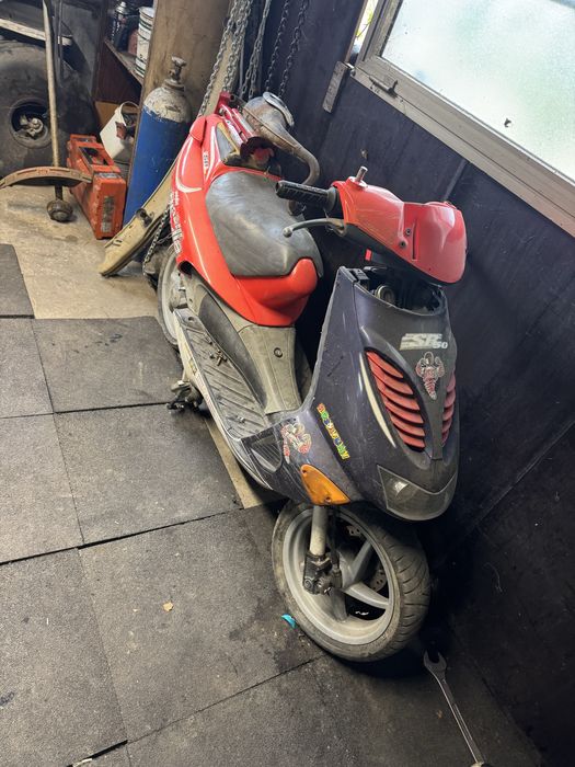 Aprilia sr 50 kit malossi 70 apa ,su un piagio x9 125