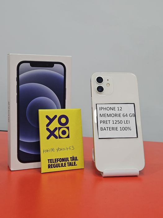 Iphone 12 64 Gb negru