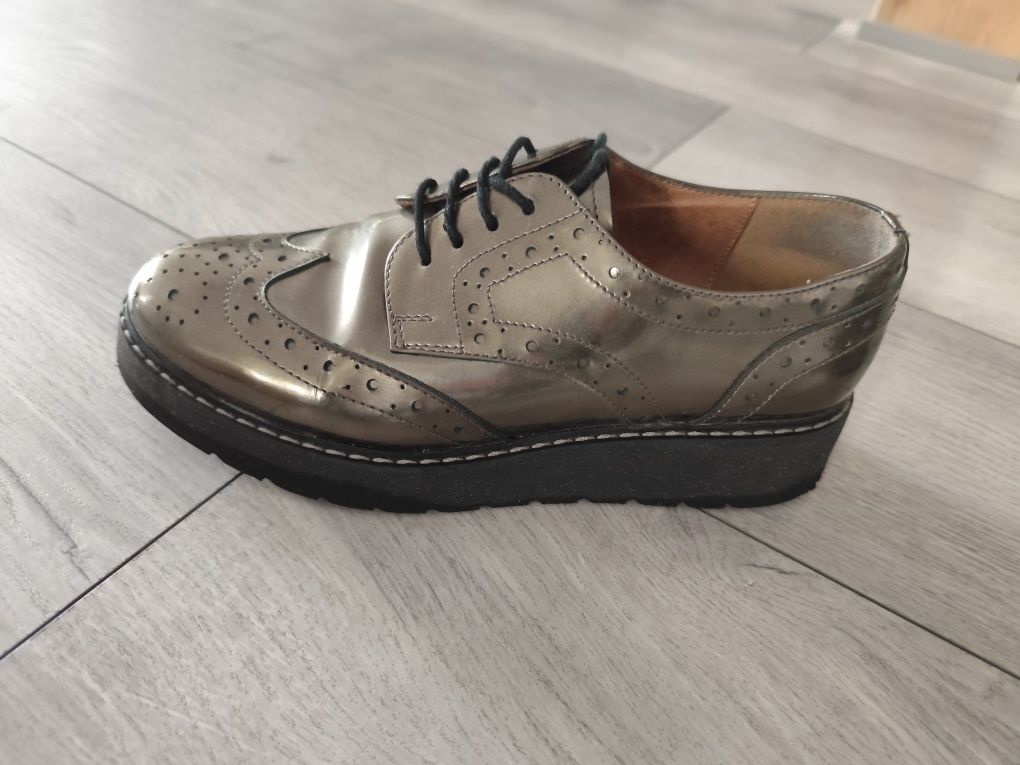 Pantofi Ana Cori, piele, marimea 36,23 cm